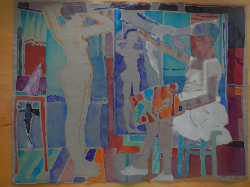 ef_1952#4855_DA4_Beim_Aktmalen