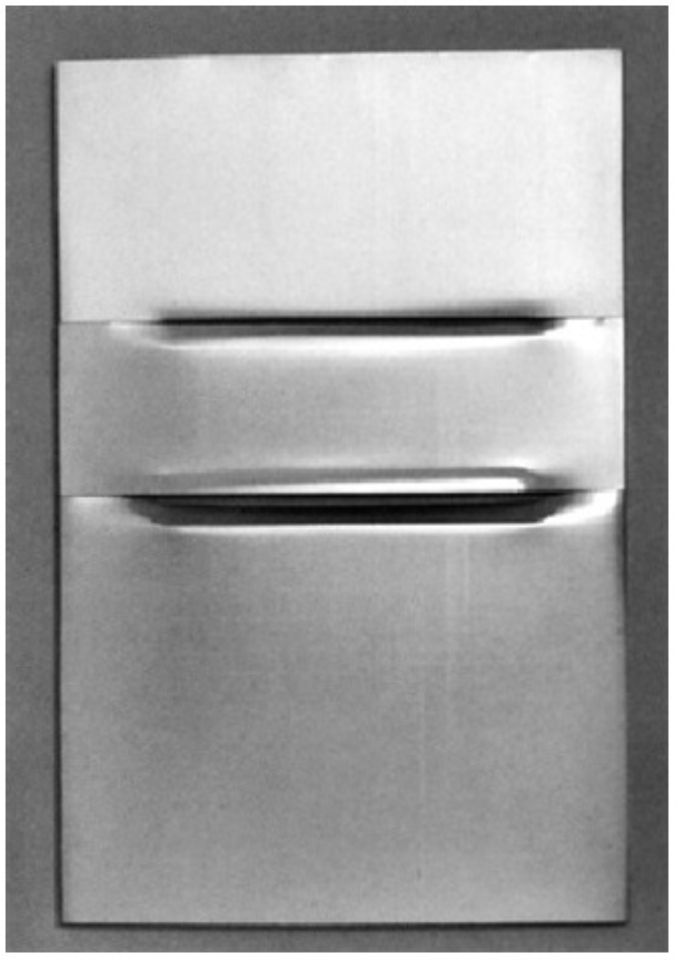 hsa_1962-64_Ohne_Titel_Grosser_Schlitzkasten_Aluminium_102x66x4_war