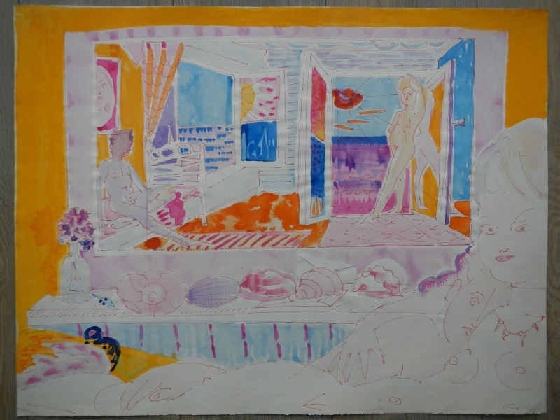 ef_1959_5504_M32_Menschenpaar beim Sonnenaufgang, Patras